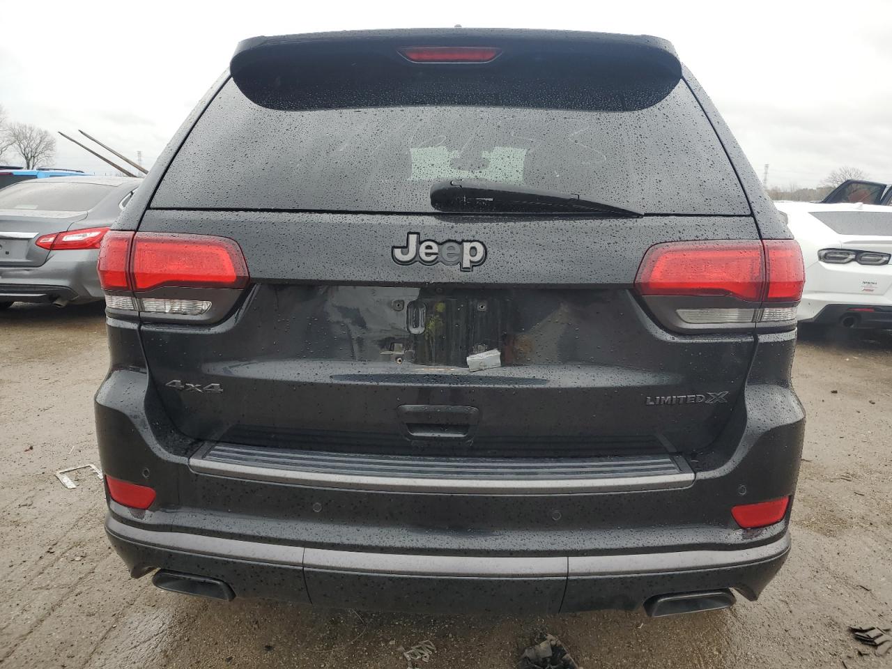 2020 Jeep Grand Cherokee VIN 1C4RJFBG2LC208952 Copart auction photo, vandalism / front end damage thumbnail 6