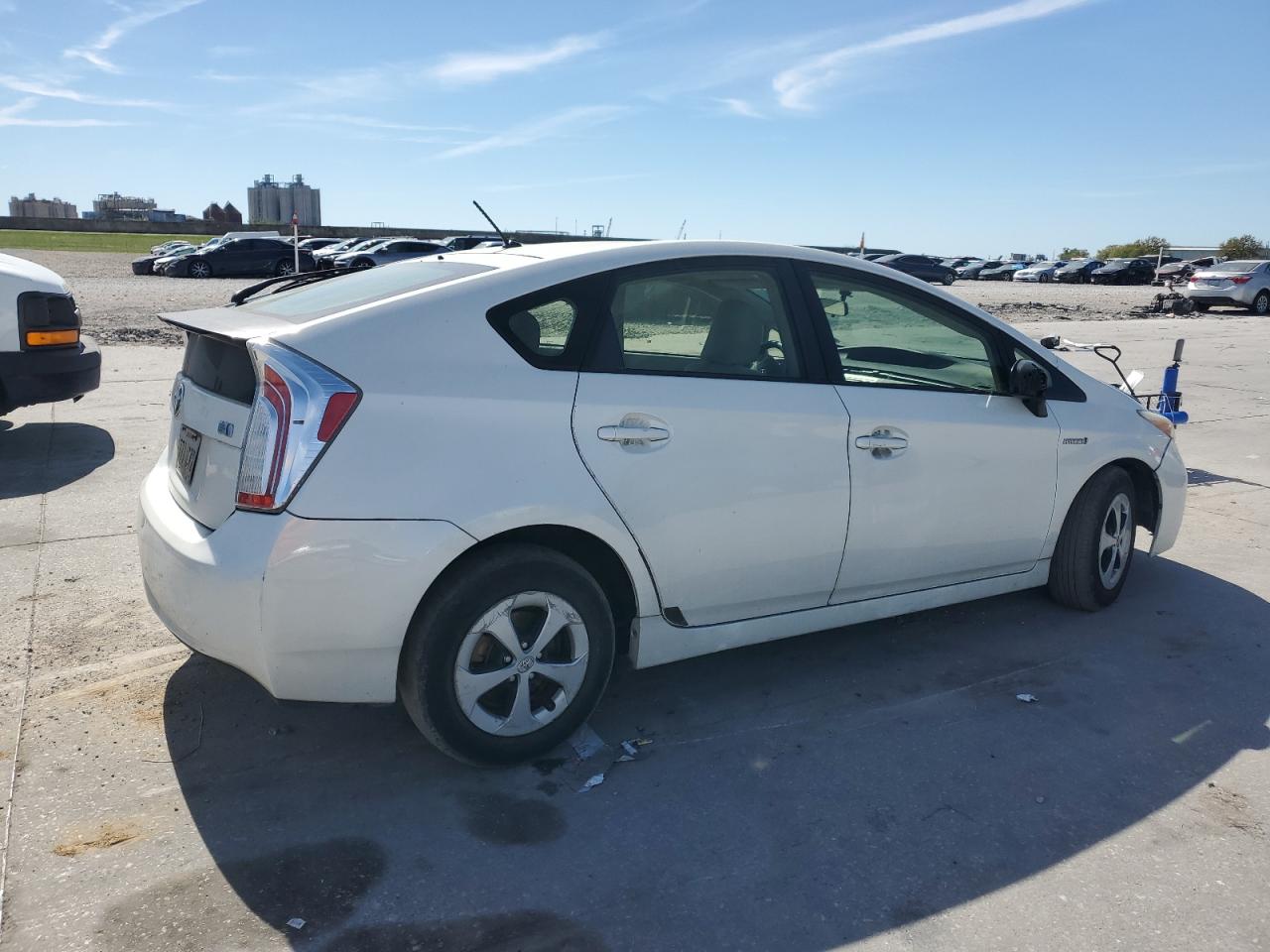 2013 Toyota Prius VIN JTDKN3DUXD5698019 Copart auction photo, front end damage thumbnail 3