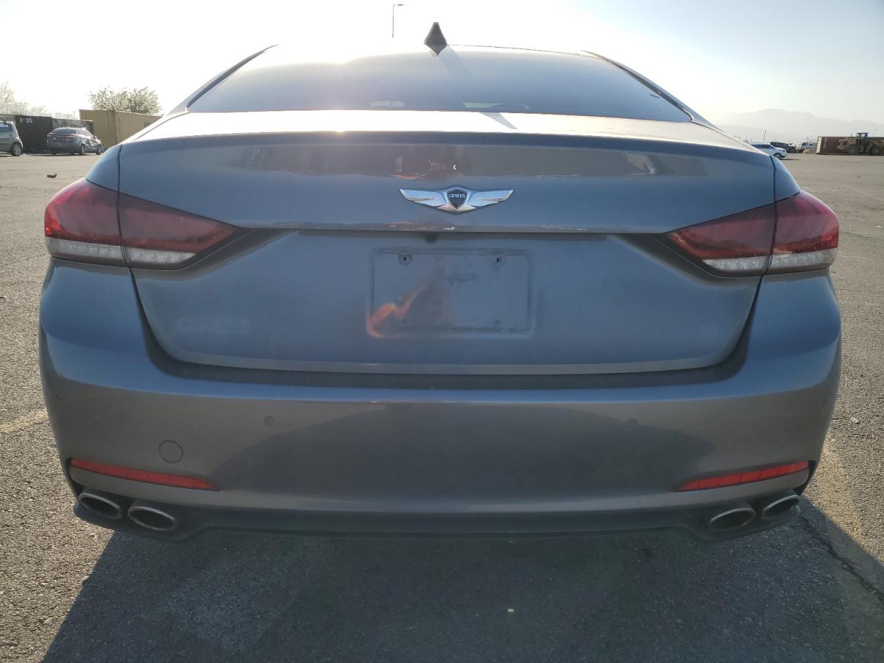 2015 Hyundai Genesis VIN KMHGN4JF4FU016533 Copart auction photo, front end damage thumbnail 6