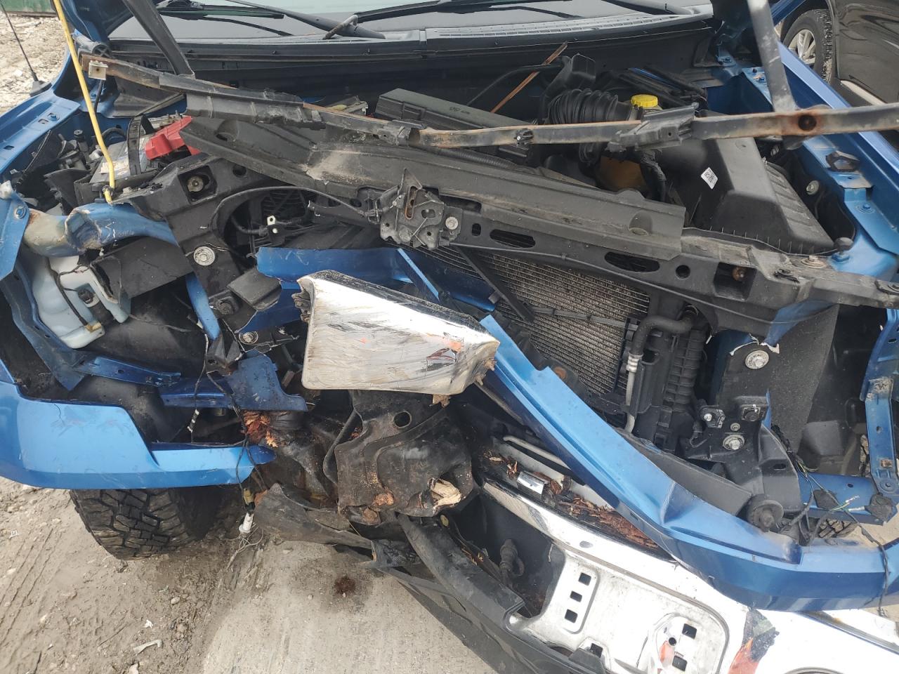 2014 Ford F-150 VIN 1FTEX1EMXEFA48578 Copart auction photo, front end damage thumbnail 11