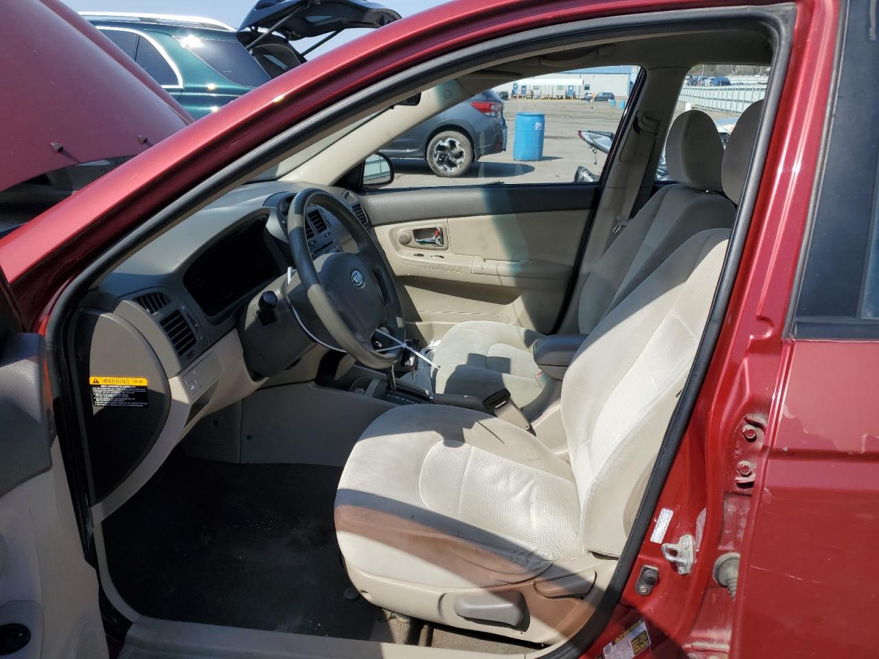 2008 KIA Spectra VIN KNAFE121X85533735 Copart auction photo, rear end damage thumbnail 7