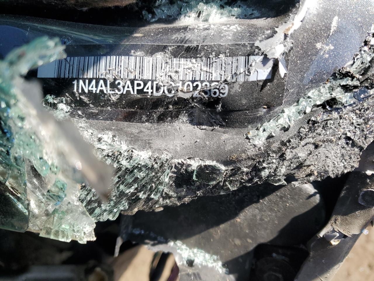 2013 Nissan Altima VIN 1N4AL3AP4DC102369 Copart auction photo, all over damage thumbnail 14