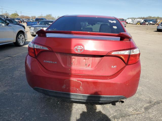 2015 Toyota Corolla VIN 2T1BURHE1FC433276 Copart auction photo, front end damage thumbnail 6