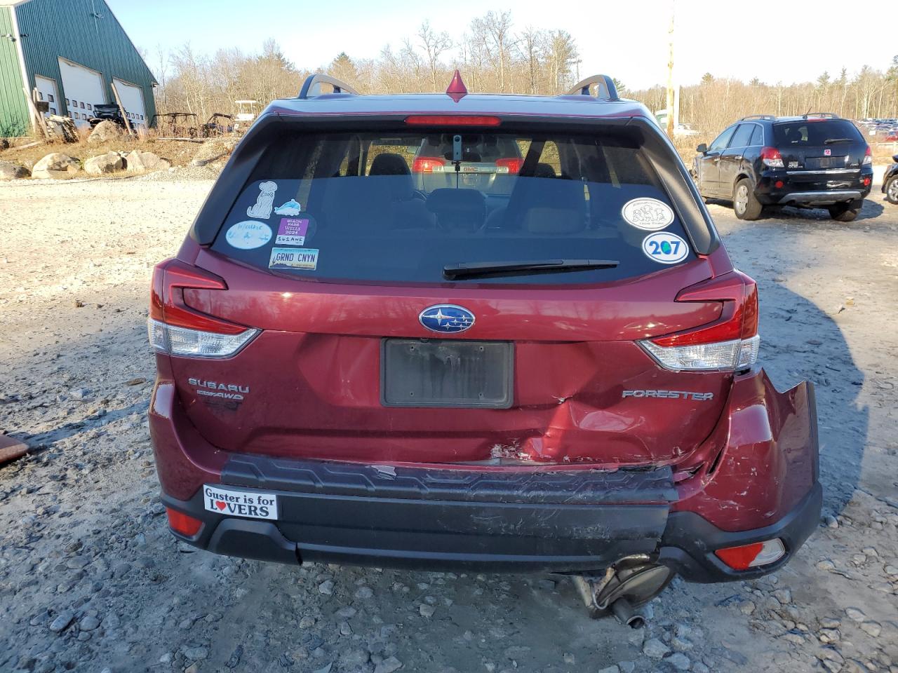 2019 Subaru Forester VIN JF2SKAGC9KH567399 Copart auction photo, rear end damage thumbnail 6