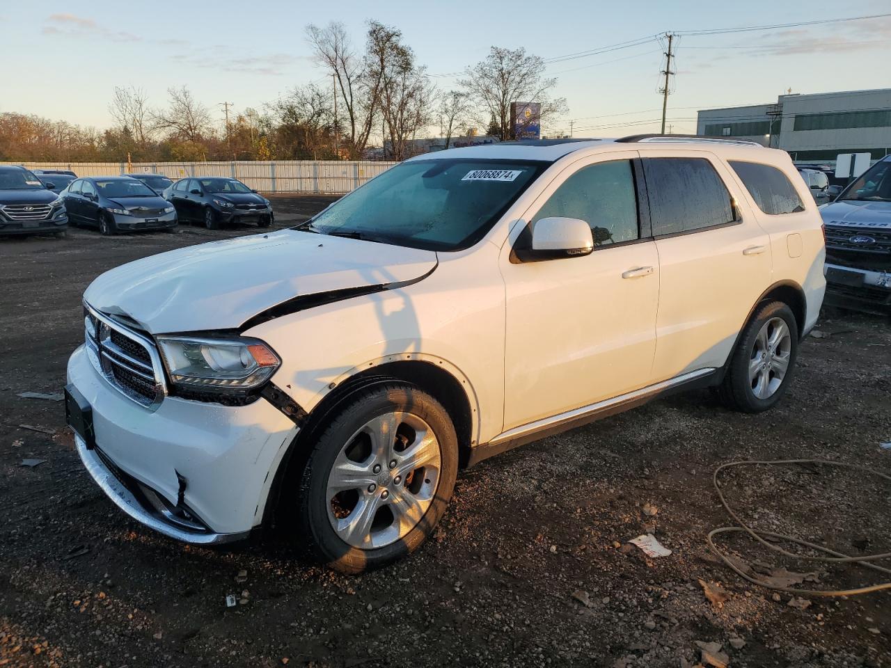 2014 Dodge Durango VIN 1C4RDJDG3EC345182