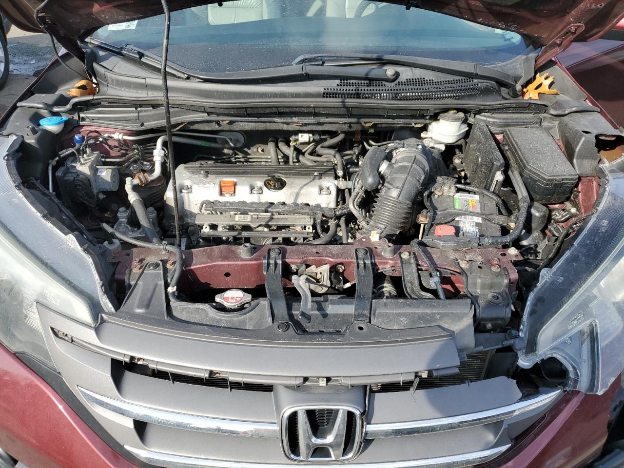 2014 Honda CR-V VIN 5J6RM4H76EL024128 Copart auction photo, front end / minor dent/scratches damage thumbnail 12