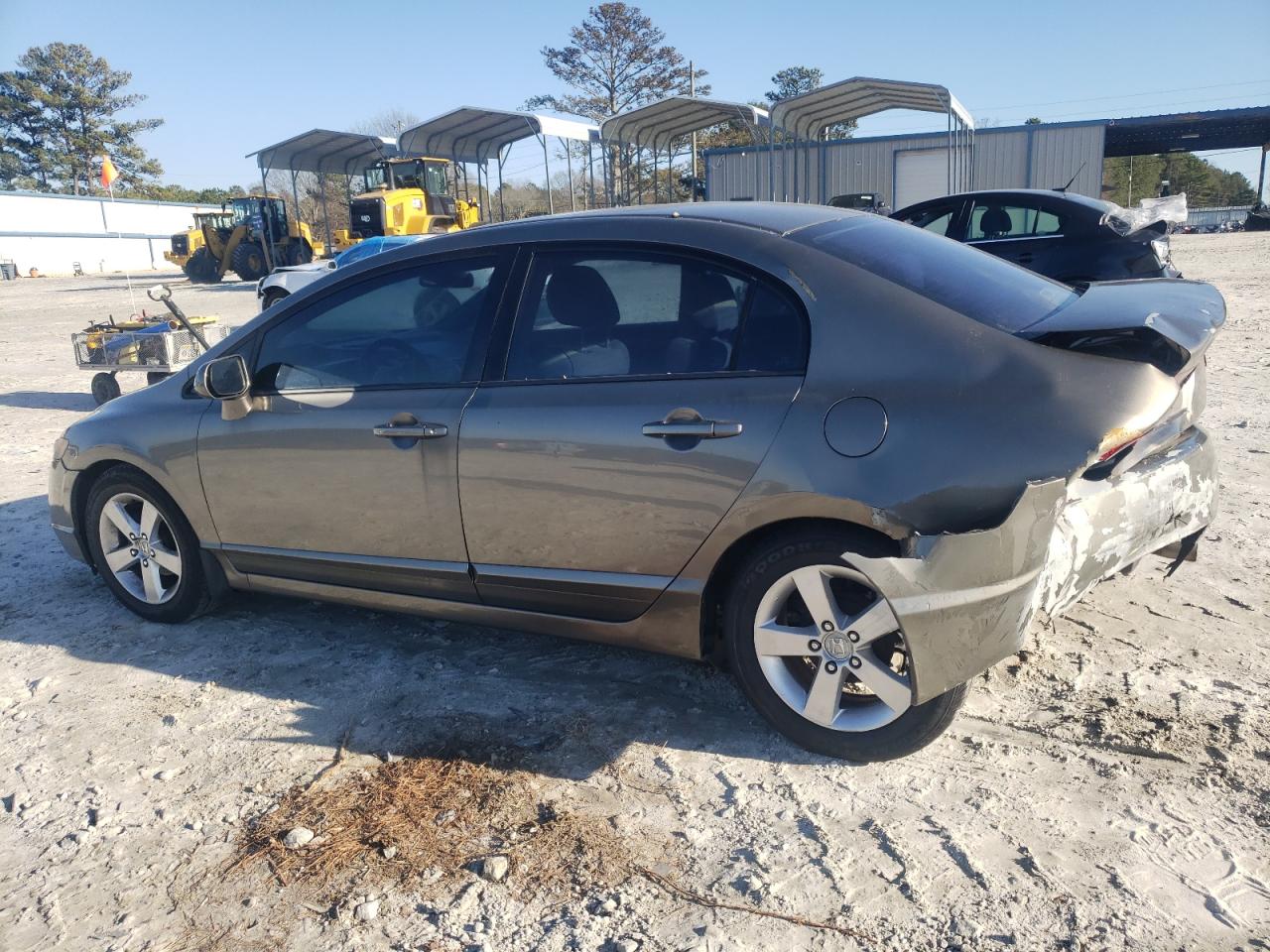 2007 Honda Civic VIN 1HGFA16517L089569 Copart auction photo, rear end / front end damage thumbnail 2