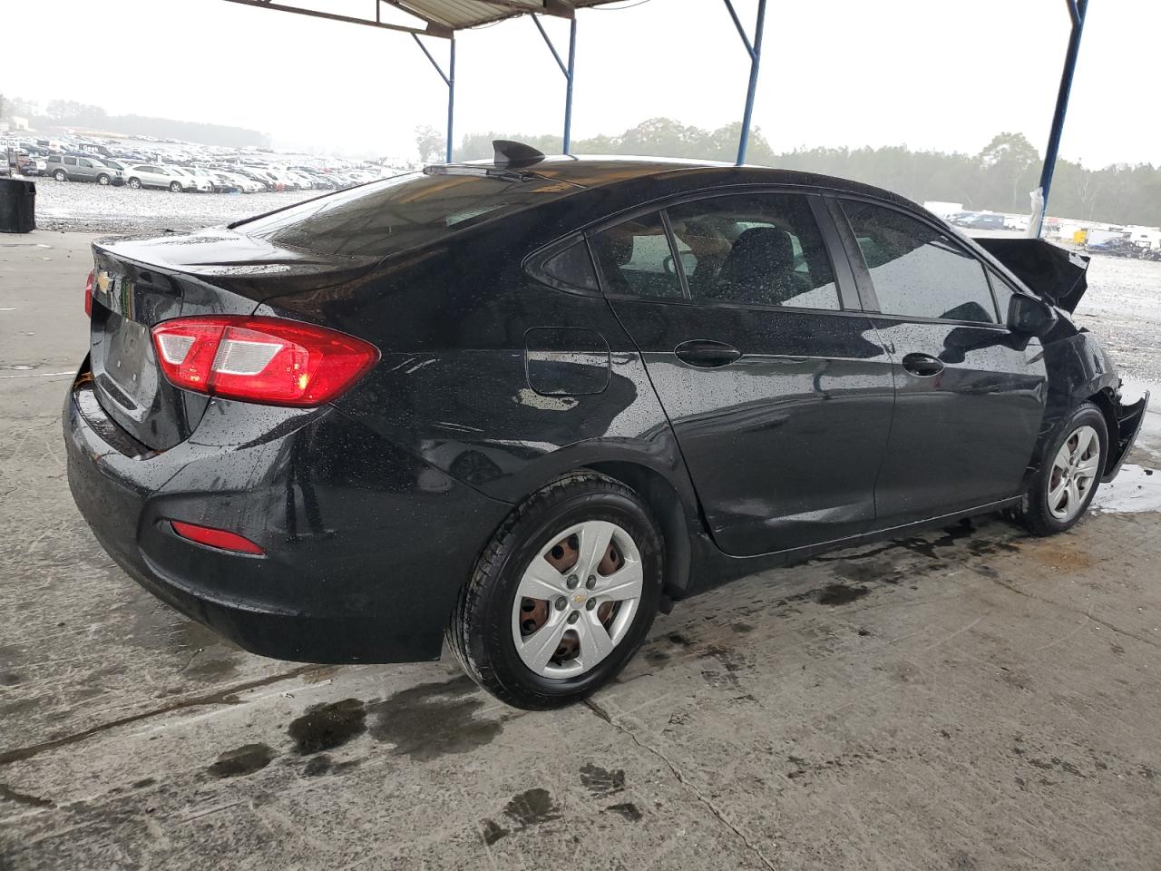 2017 Chevrolet Cruze VIN 1G1BC5SM2H7277502 Copart auction photo, front end / side damage thumbnail 3