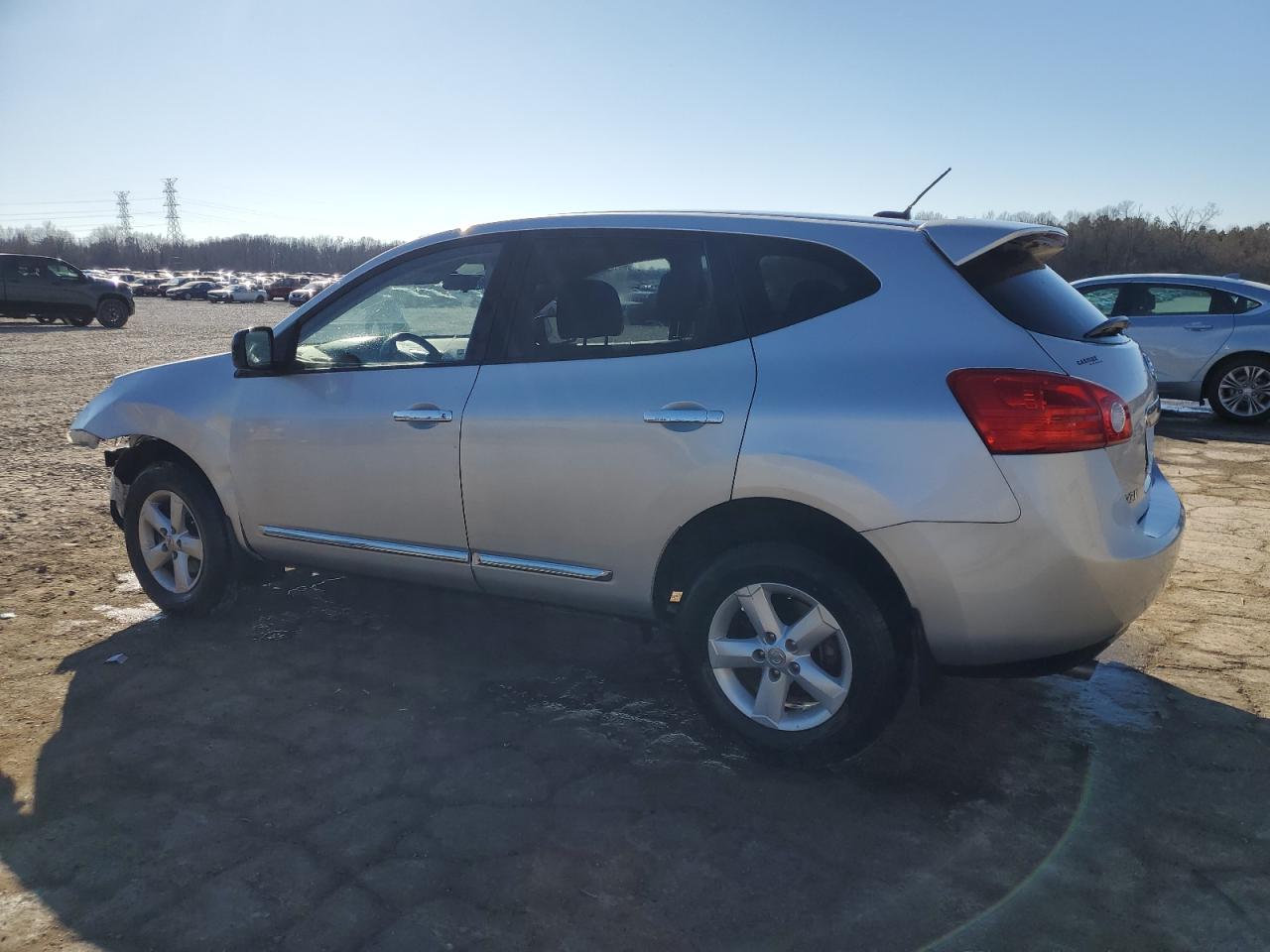 2012 Nissan Rogue VIN JN8AS5MT4CW604348 Copart auction photo, front end / side damage thumbnail 2