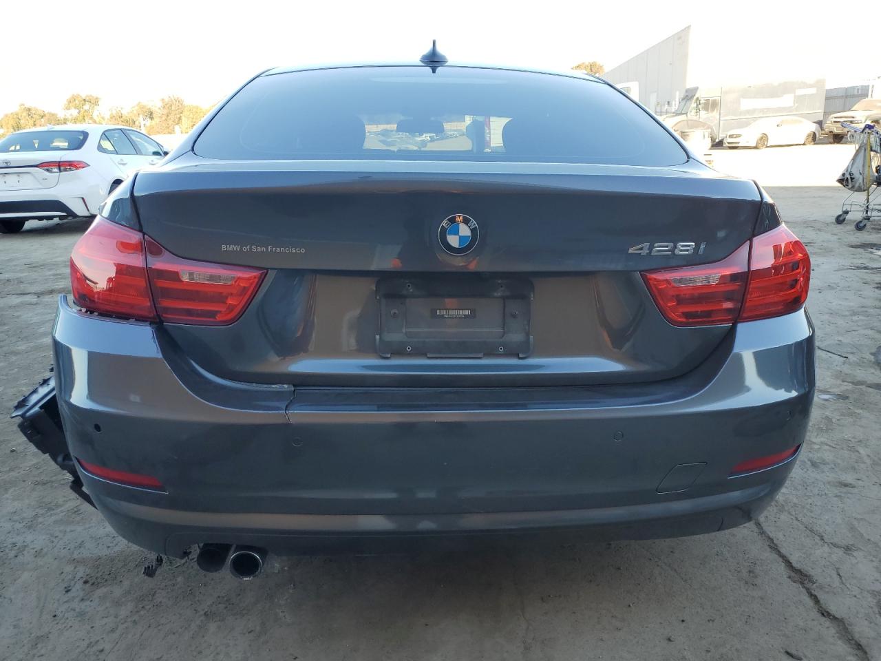 2015 BMW 4er VIN WBA4A9C59FGL86814 Copart auction photo, all over damage thumbnail 6