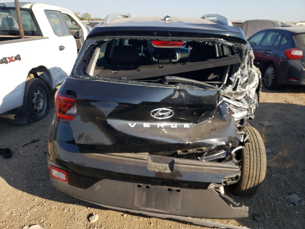 2023 Hyundai Venue VIN KMHRC8A31PU260220 Copart auction photo, rear end / front end damage thumbnail 6