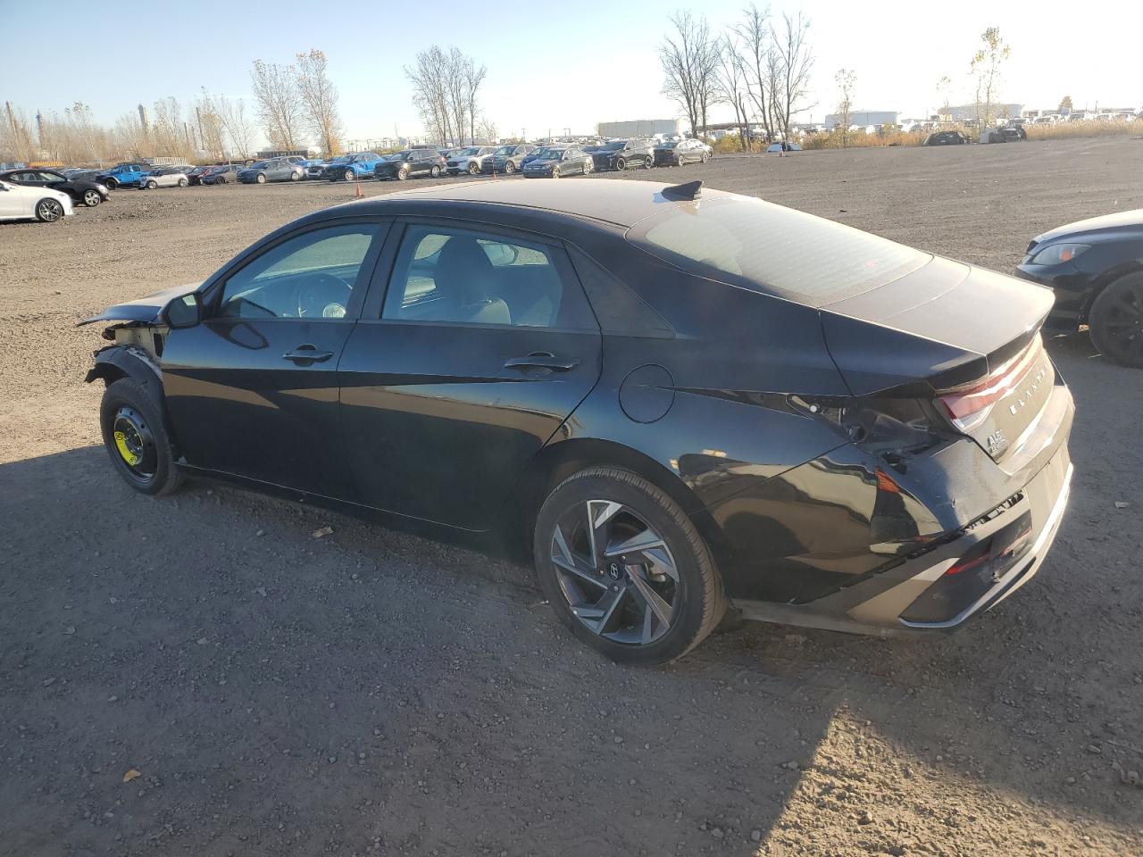 2024 Hyundai Elantra VIN KMHLM4DG0RU666857 Copart auction photo, front end / rear end damage thumbnail 2