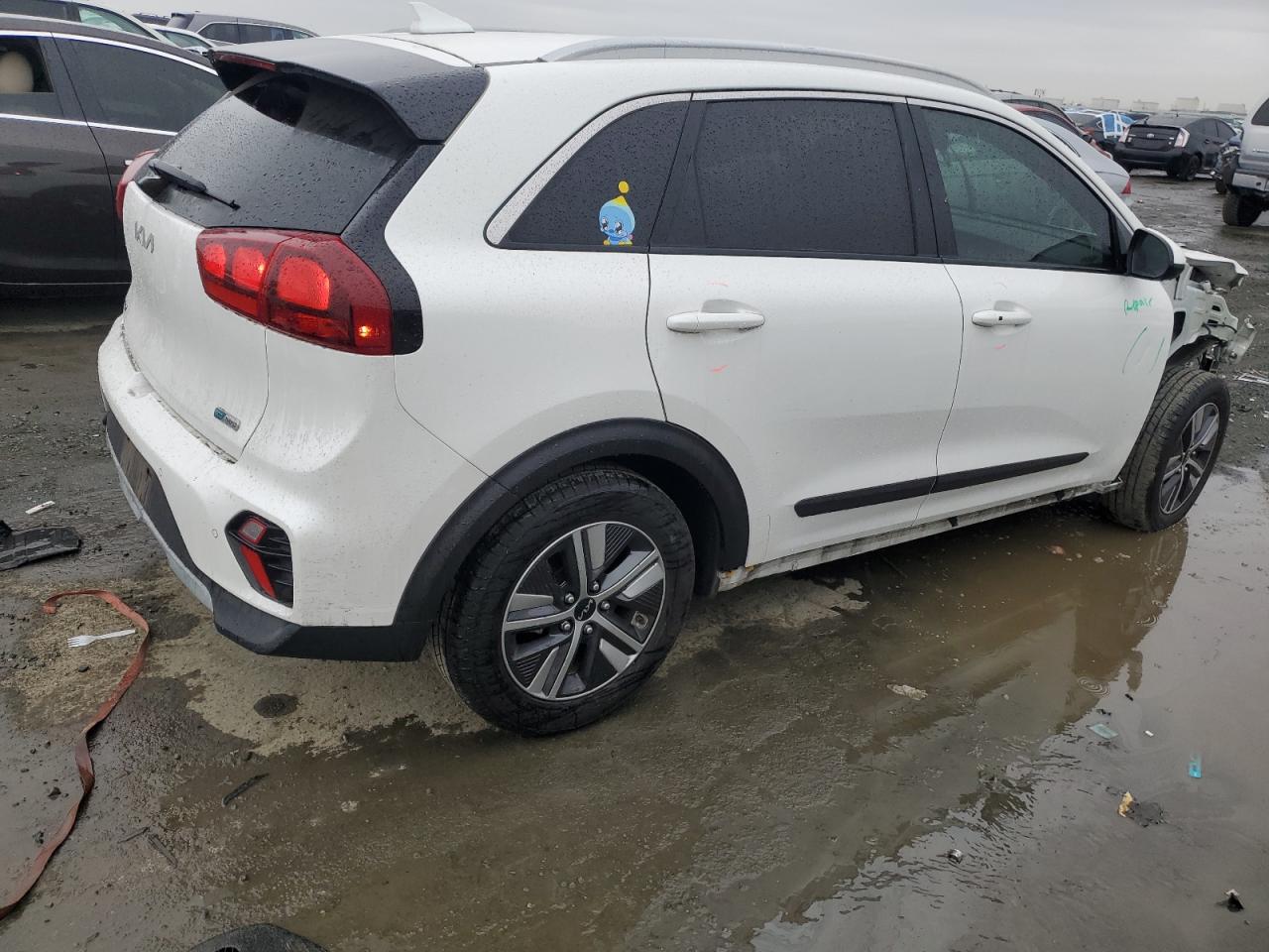 2022 KIA Niro VIN KNDCB3LC2N5510150 Copart auction photo, front end damage thumbnail 3