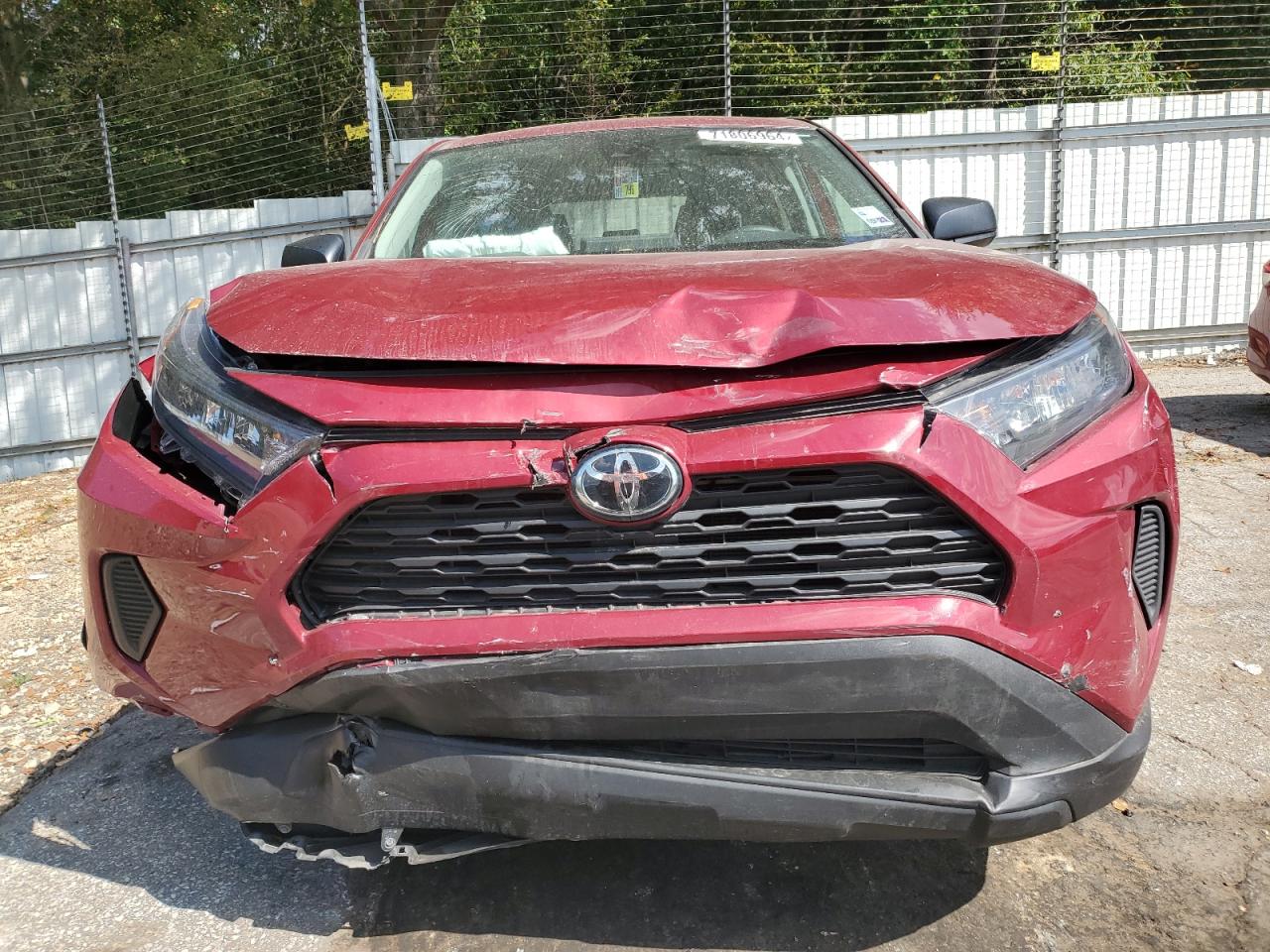 2022 Toyota RAV 4 VIN 2T3H1RFV1NW219589 Copart auction photo, front end damage thumbnail 5