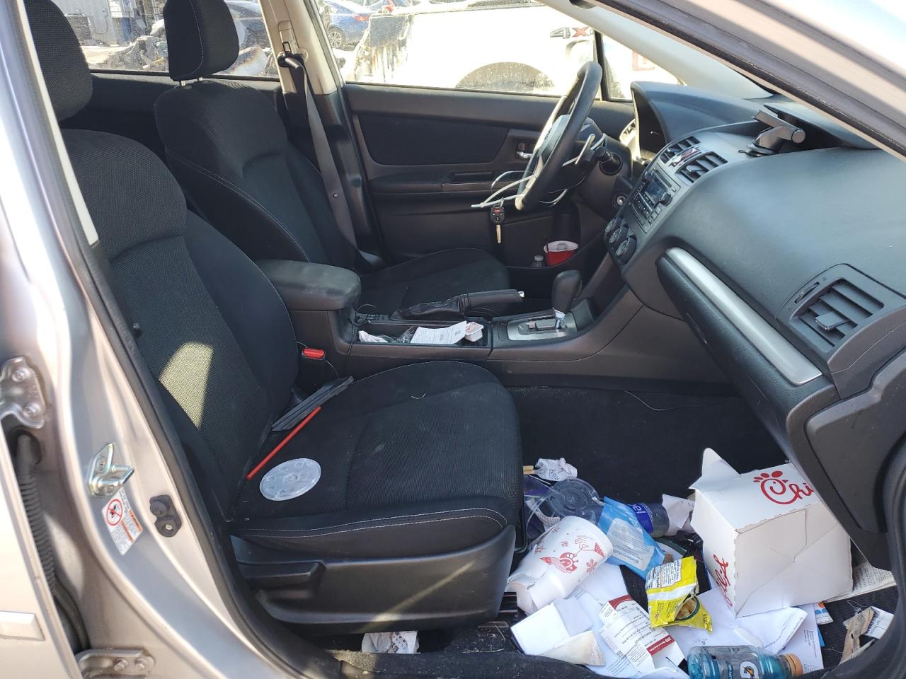 2014 Subaru XV VIN JF2GPAVC3E8334665 Copart auction photo, all over damage thumbnail 7
