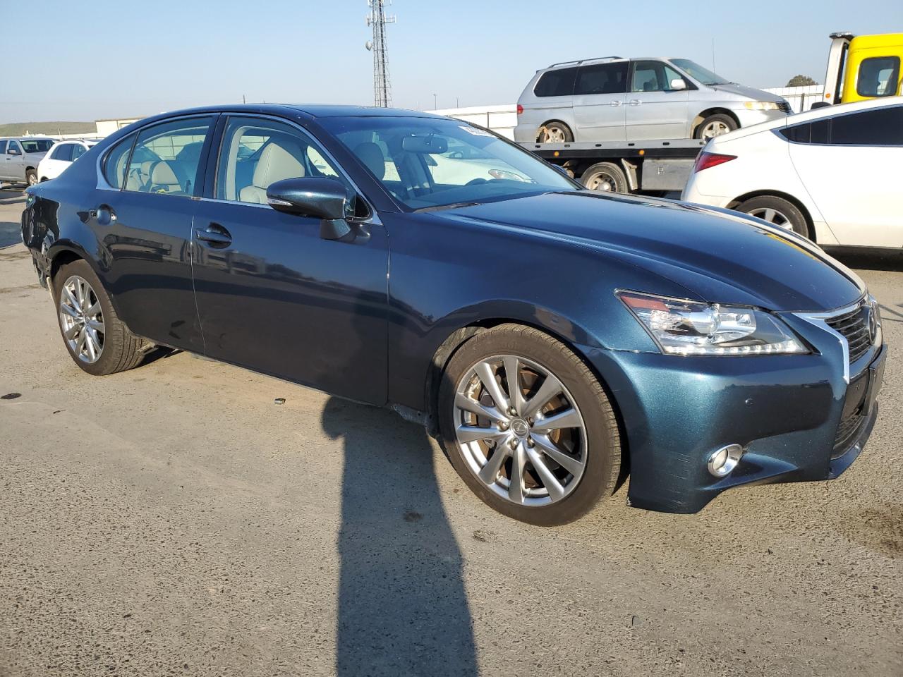 2013 Lexus GS VIN JTHBE1BL5D5018654 Copart auction photo, rear end damage thumbnail 4