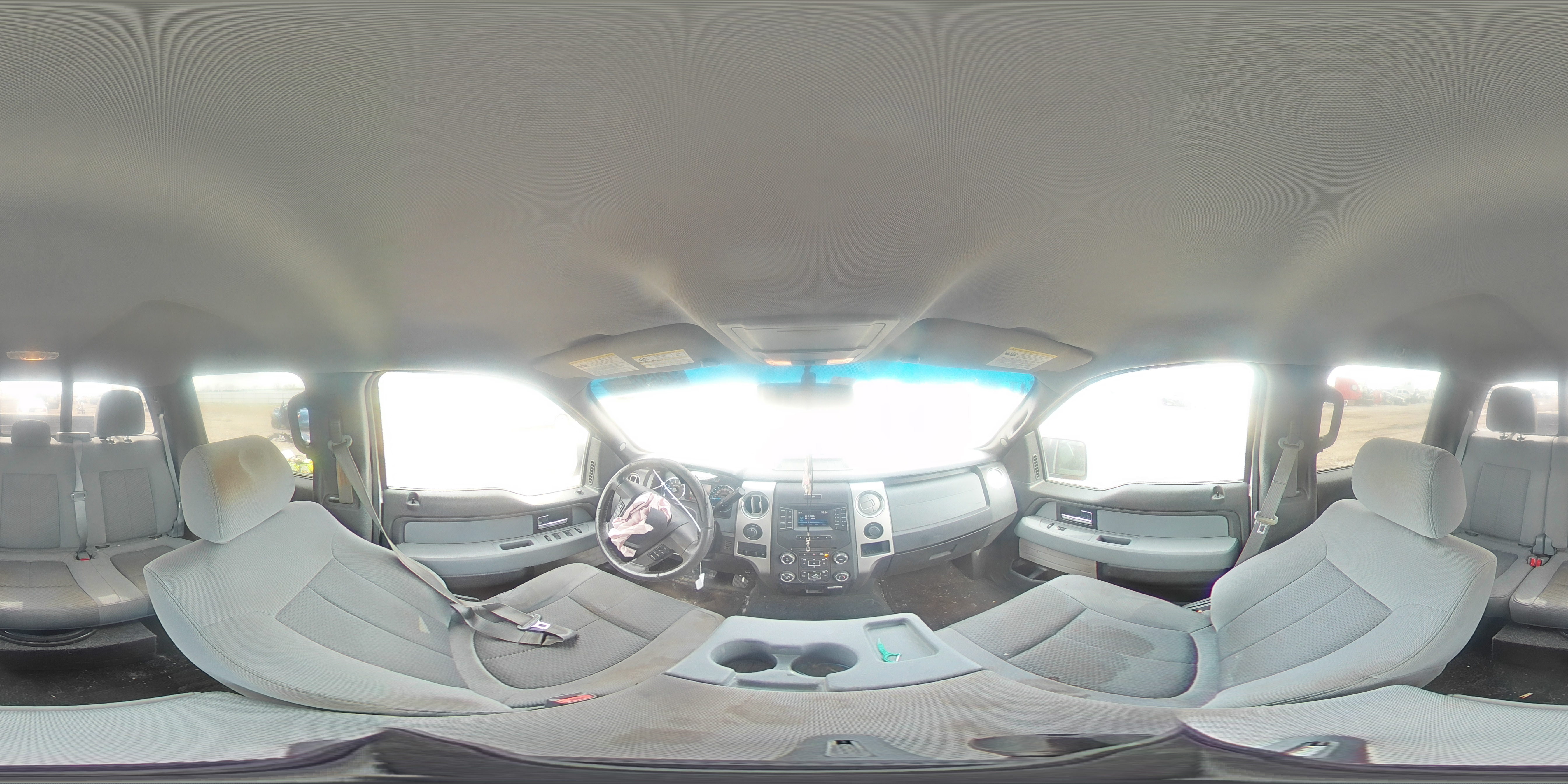 2014 Ford F-150 VIN 1FTFW1CT7EKF35729 Copart auction photo, front end / rear end damage thumbnail 13