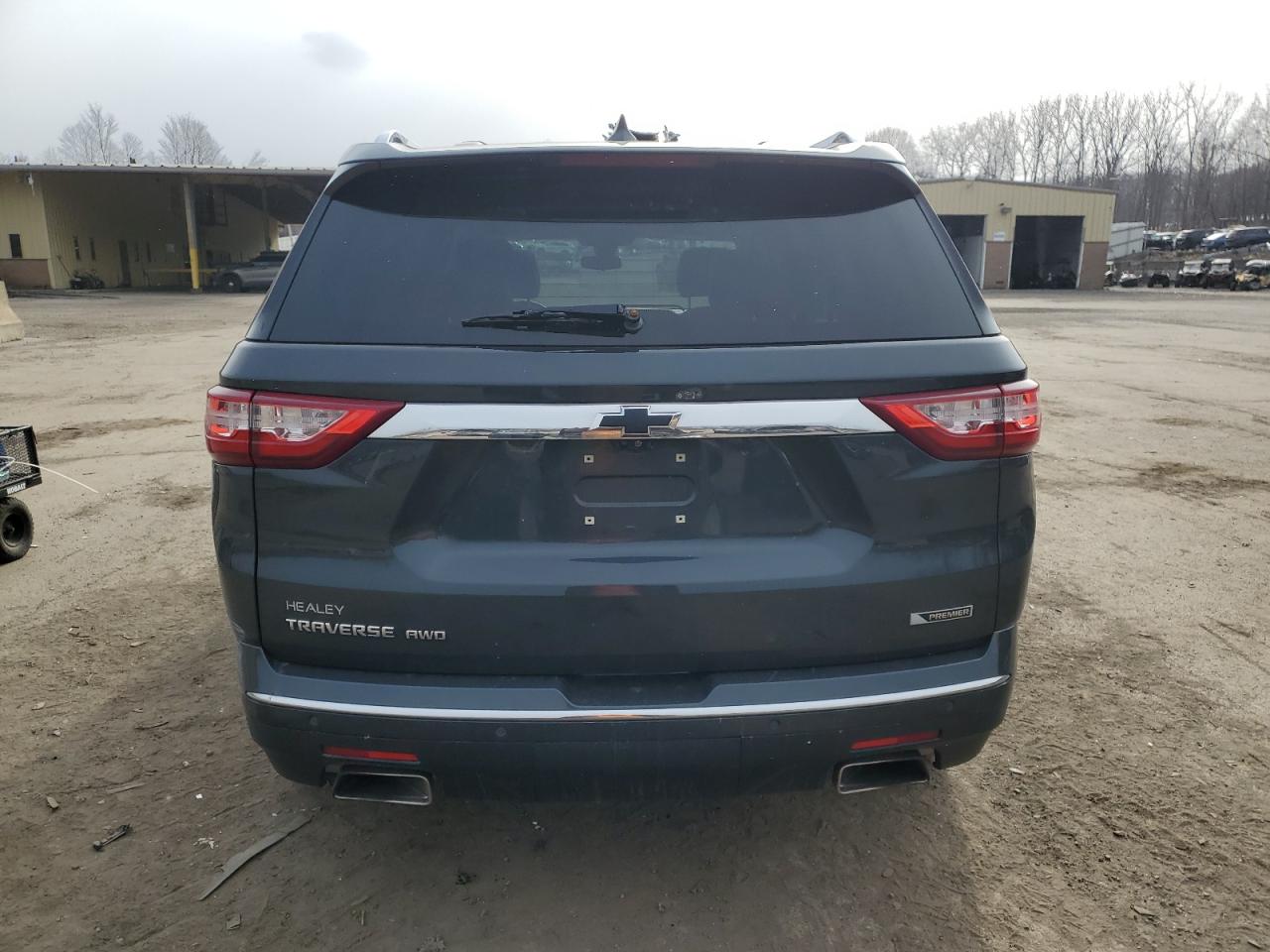 2018 Chevrolet Traverse VIN 1GNEVJKW9JJ188826 Copart auction photo, front end / rear end damage thumbnail 6