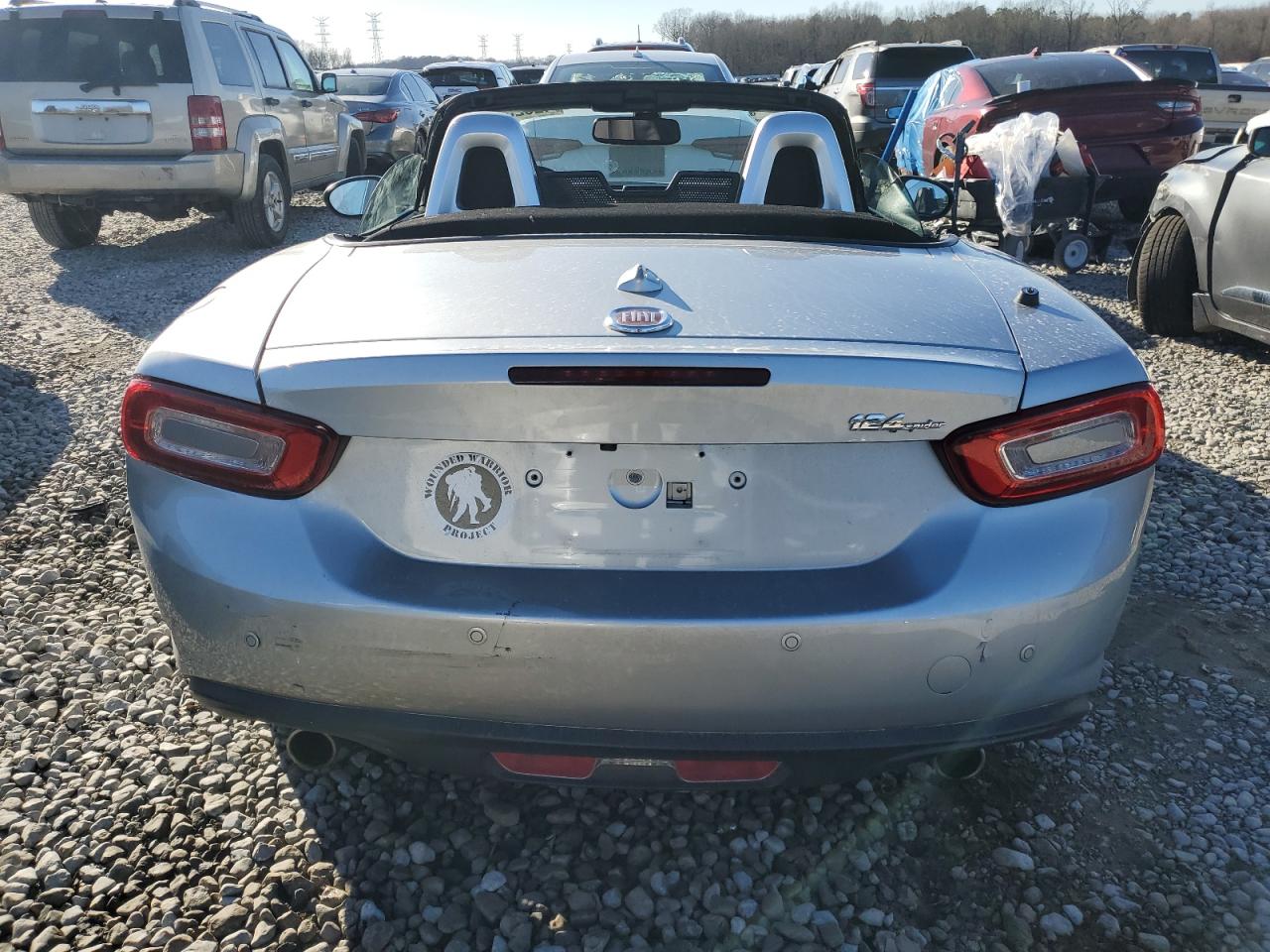 2020 Fiat 124 Spider VIN JC1NFAEKXL0145746 Copart auction photo, all over / minor dent/scratches damage thumbnail 6