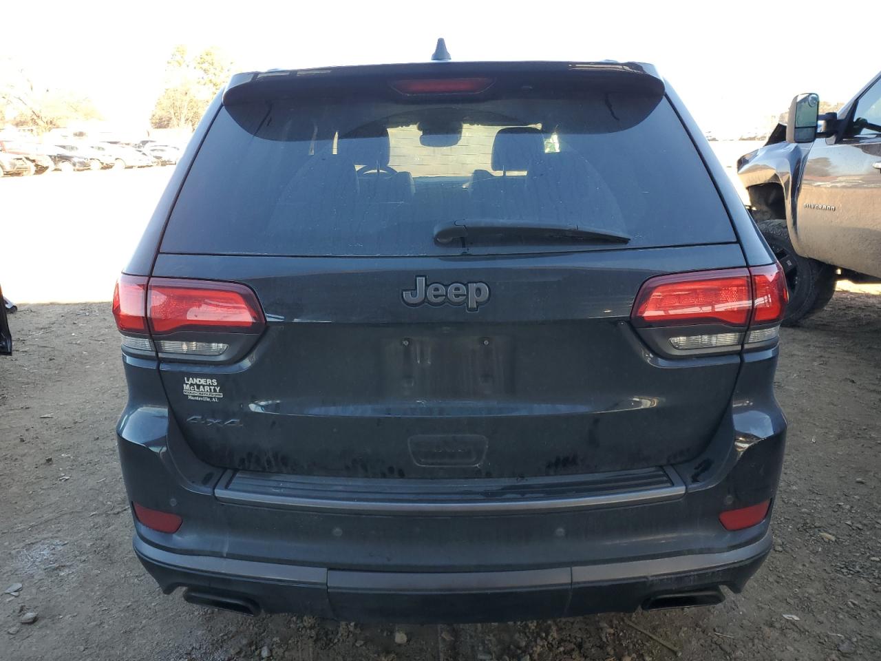 2019 Jeep Grand Cherokee VIN 1C4RJFCG9KC637633 Copart auction photo, front end / side damage thumbnail 6