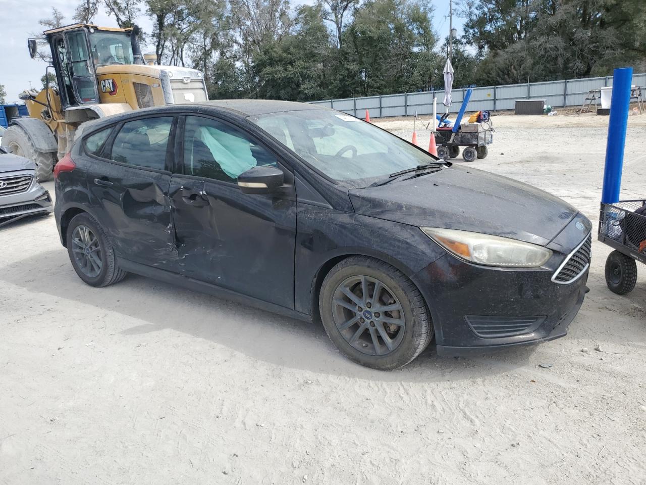 2015 Ford Focus VIN 1FADP3K25FL288964 Copart auction photo, side damage thumbnail 4