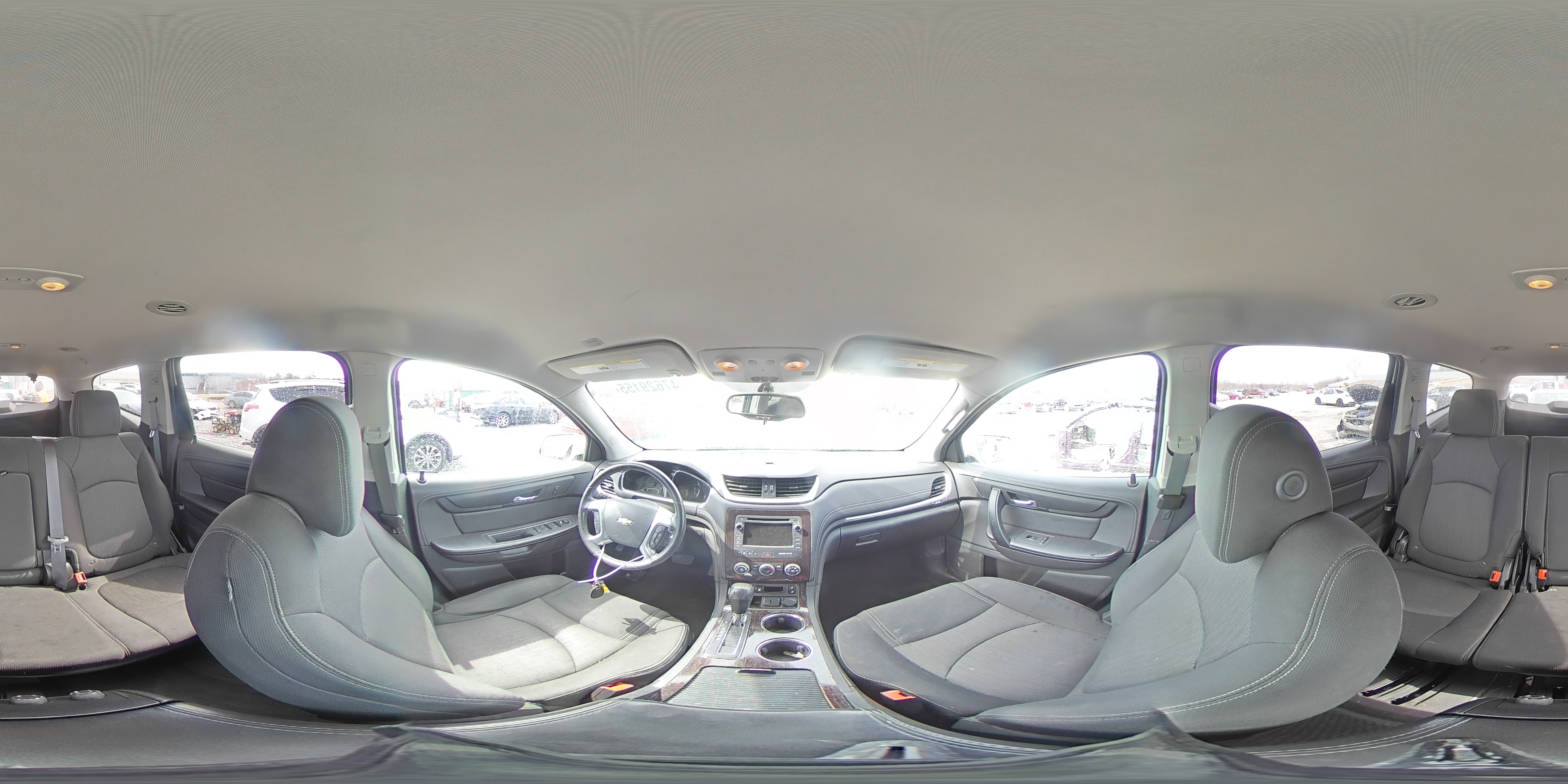 2015 Chevrolet Traverse VIN 1GNKRGKD8FJ158099 Copart auction photo, front end damage thumbnail 15