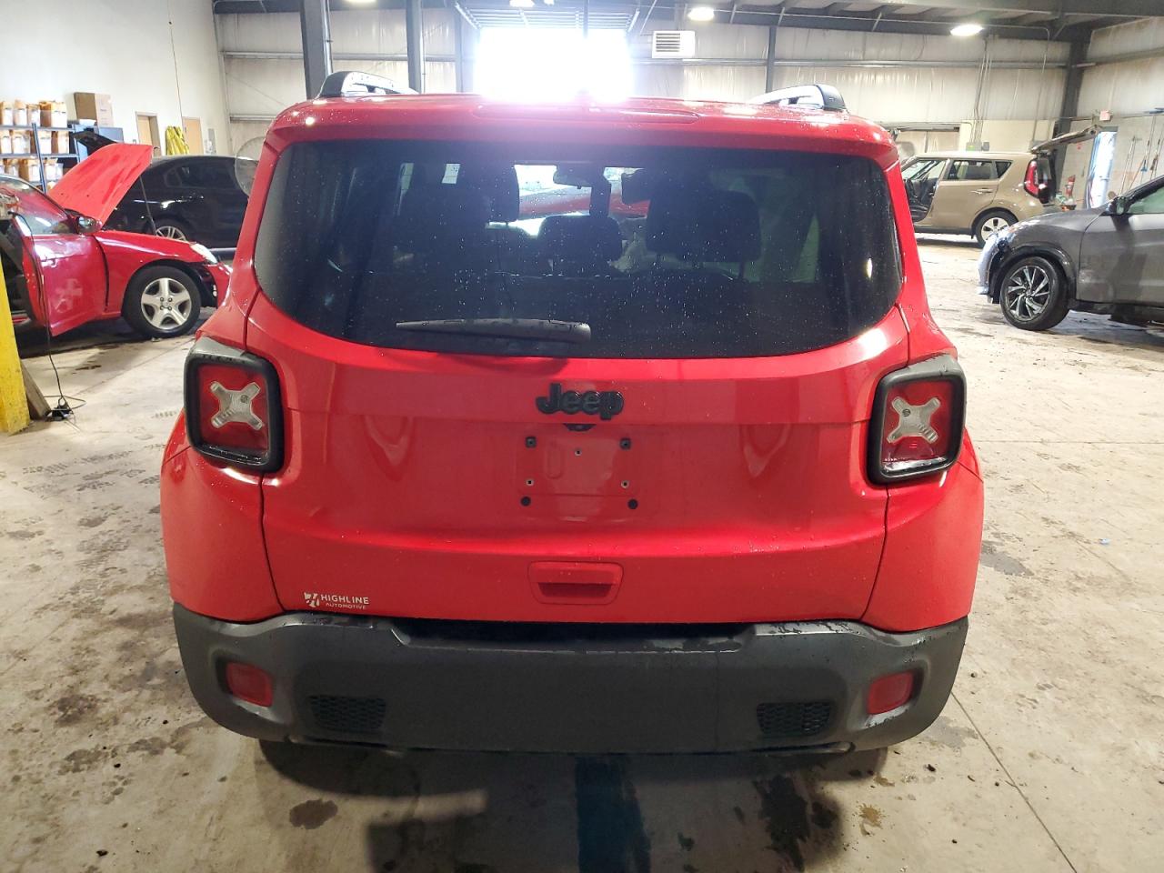 2019 Jeep Renegade VIN ZACNJABB1KPK01276 Copart auction photo, front end / side damage thumbnail 6