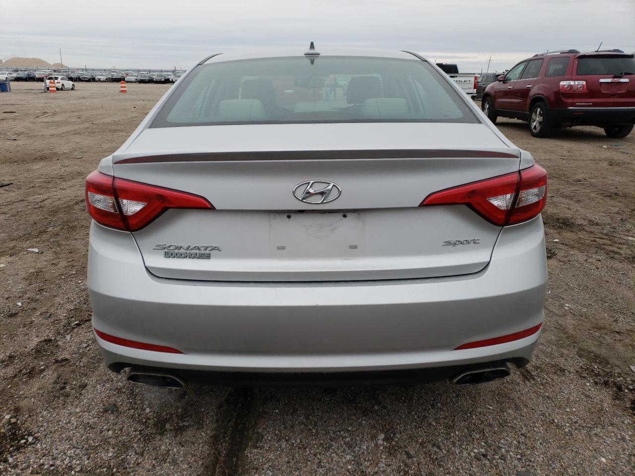 2015 Hyundai Sonata VIN 5NPE34AF4FH162409 Copart auction photo, front end damage thumbnail 6