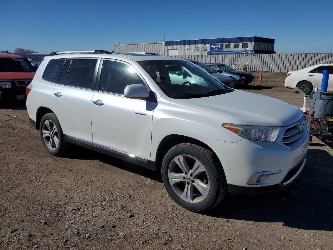 2012 Toyota Highlander VIN 5TDDK3EH7CS134789 Copart auction photo, rear end damage thumbnail 4