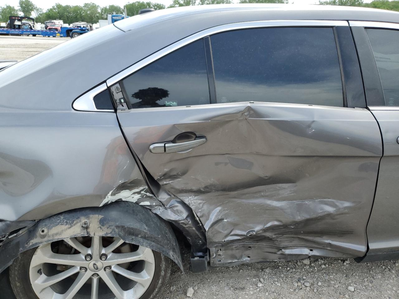 2013 Ford Taurus VIN 1FAHP2J81DG116177 Copart auction photo, rear end / side damage thumbnail 11
