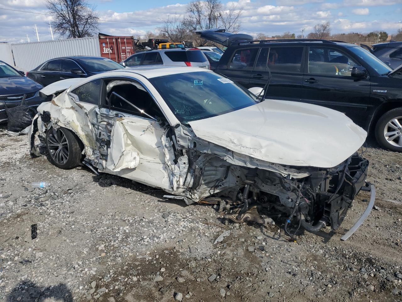 2017 Infiniti Q60 VIN JN1CV7EL4HM320732 Copart auction photo, all over damage thumbnail 4