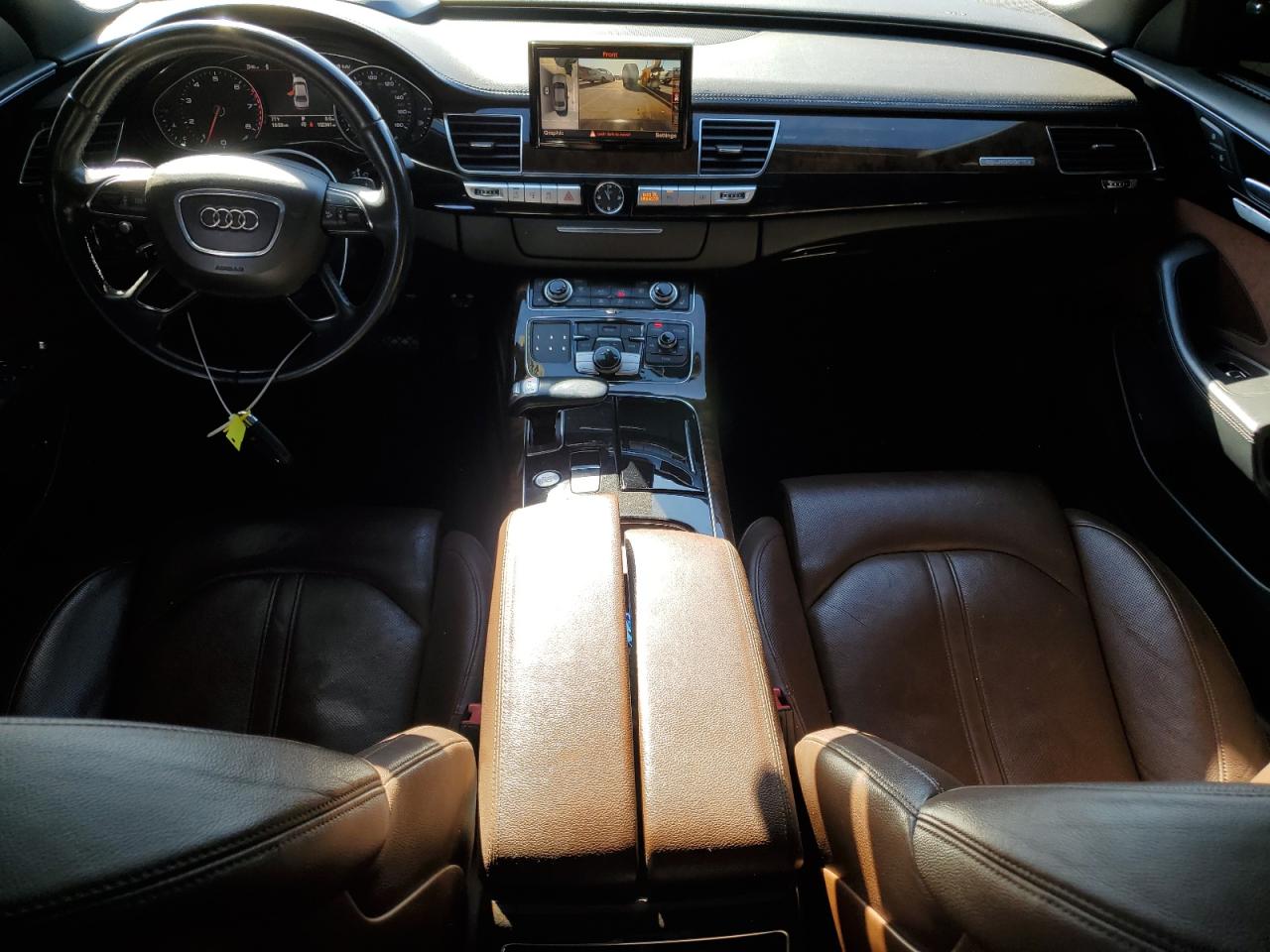2016 Audi A8 VIN WAU34AFD8GN009945 Copart auction photo, front end damage thumbnail 8
