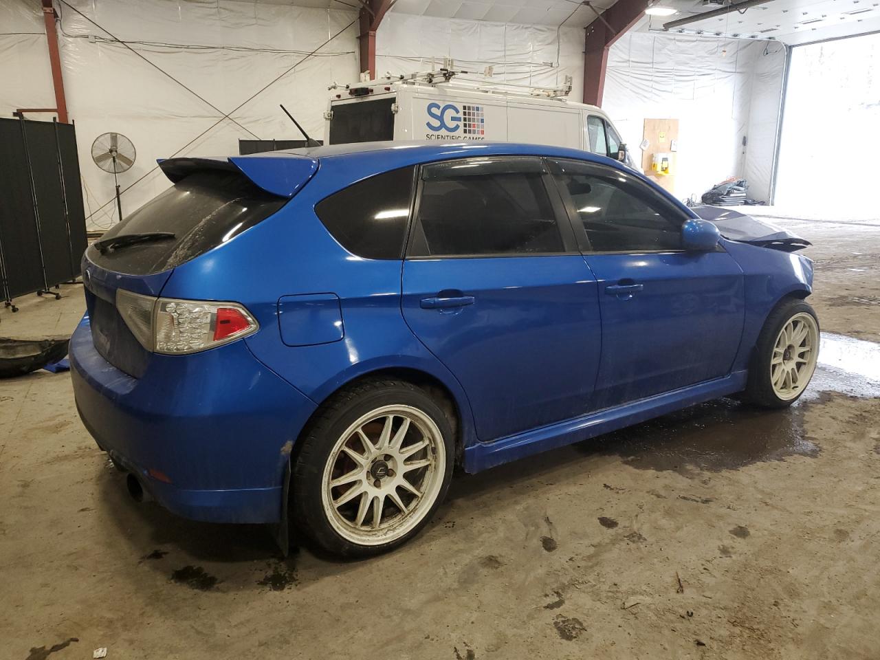 2009 Subaru WRX VIN JF1GH76689G816539 Copart auction photo, front end / mechanical damage thumbnail 3