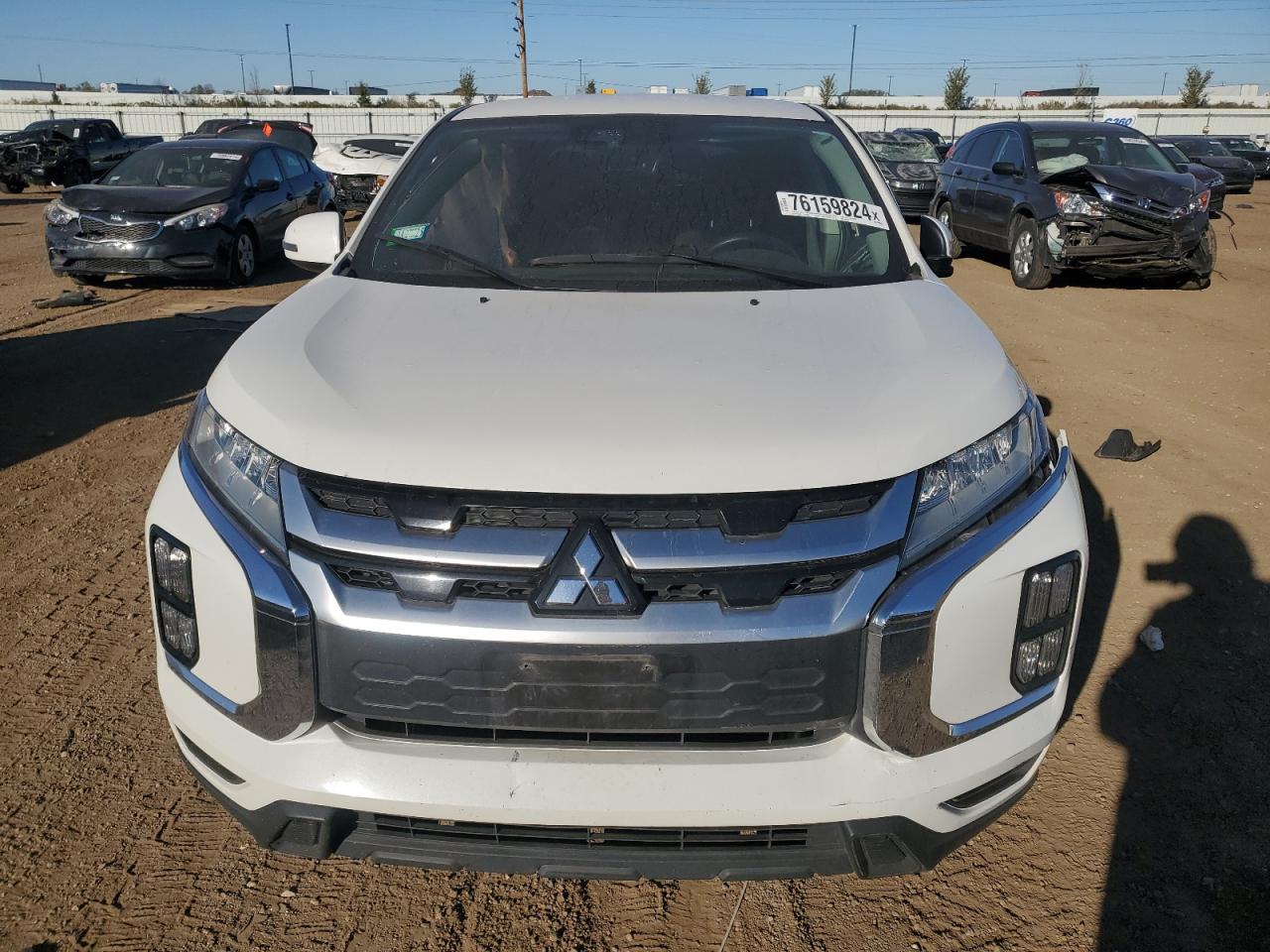 2021 Mitsubishi Outlander VIN JA4ARUAUXMU020283 Copart auction photo, side / rear end damage thumbnail 5