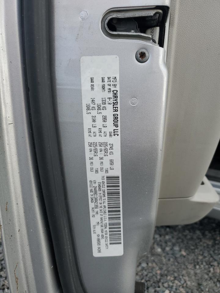 2010 Chrysler Town & Country VIN 2A4RR8D13AR421856 Copart auction photo, water/flood damage thumbnail 14