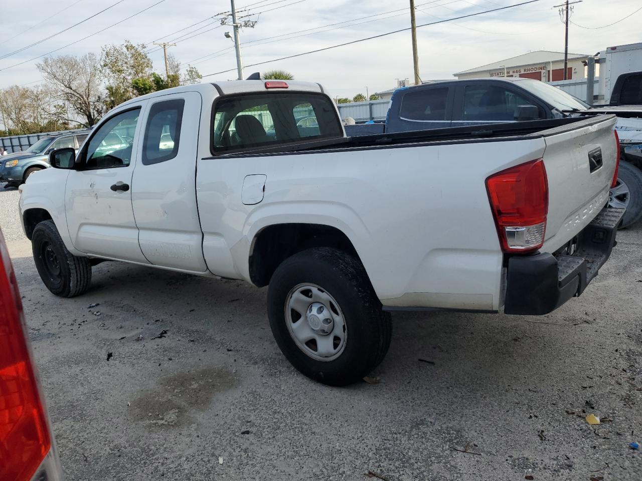 2017 Toyota Tacoma VIN 5TFRX5GN1HX096743 Copart auction photo, rear end damage thumbnail 2