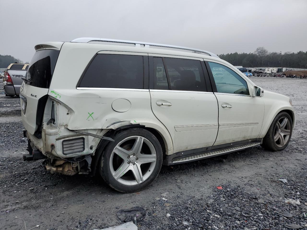2011 Mercedes-Benz GL-klasse VIN 4JGBF8GE7BA708312 Copart auction photo, rear end damage thumbnail 3