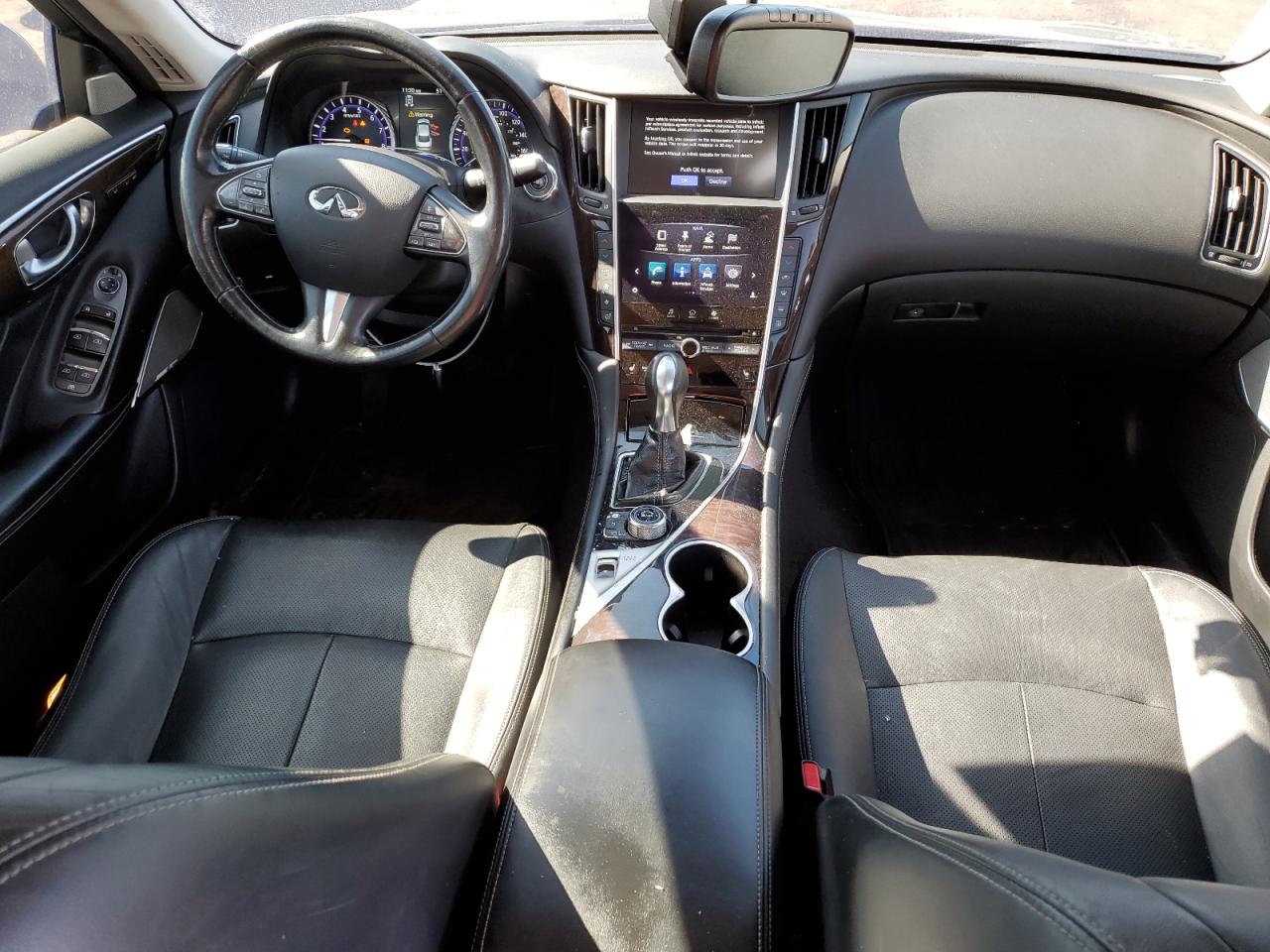 2017 Infiniti Q50 VIN JN1EV7AR9HM840329 Copart auction photo, vandalism / all over damage thumbnail 8
