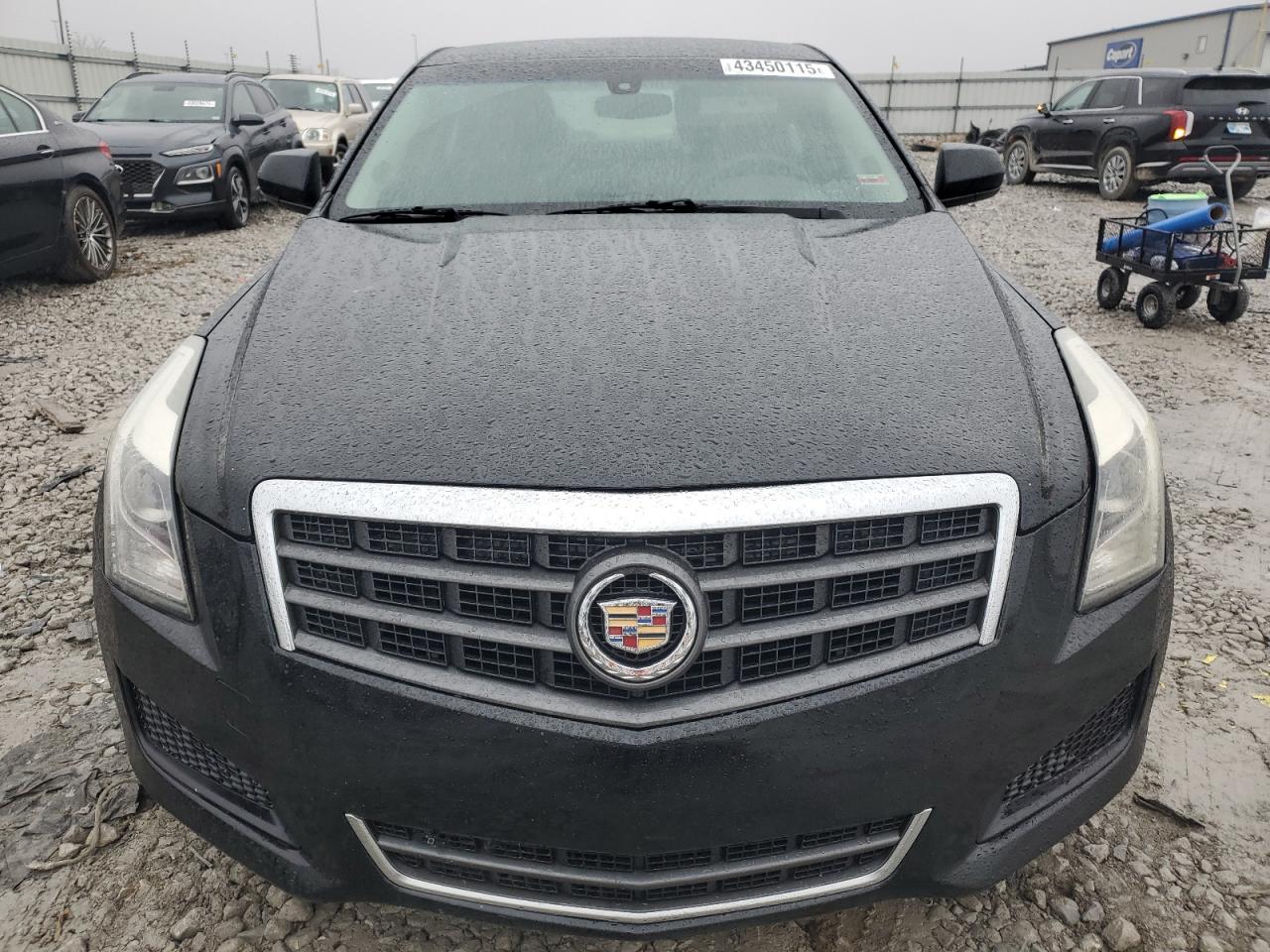 2013 Cadillac ATS VIN 1G6AA5RA5D0156828 Copart auction photo, front end damage thumbnail 5