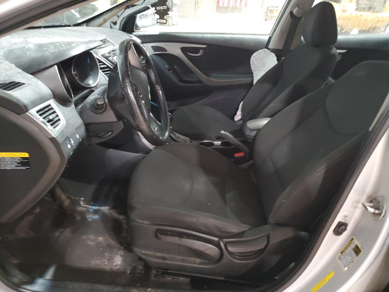 2015 Hyundai Elantra VIN 5NPDH4AE6FH595296 Copart auction photo, front end damage thumbnail 7