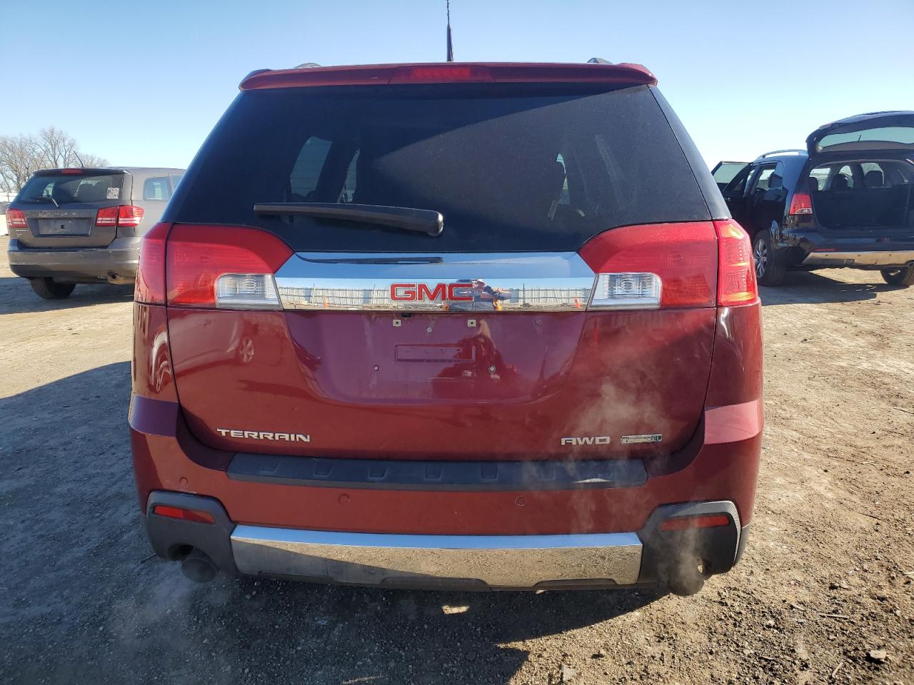 2012 GMC Terrain VIN 2GKFLXE52C6252878 Copart auction photo, front end damage thumbnail 6