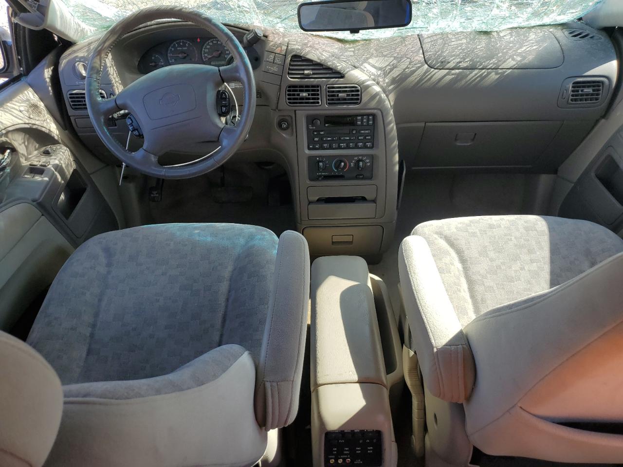 2001 Nissan Quest VIN 4N2ZN15T21D817883 Copart auction photo, top/roof / front end damage thumbnail 8