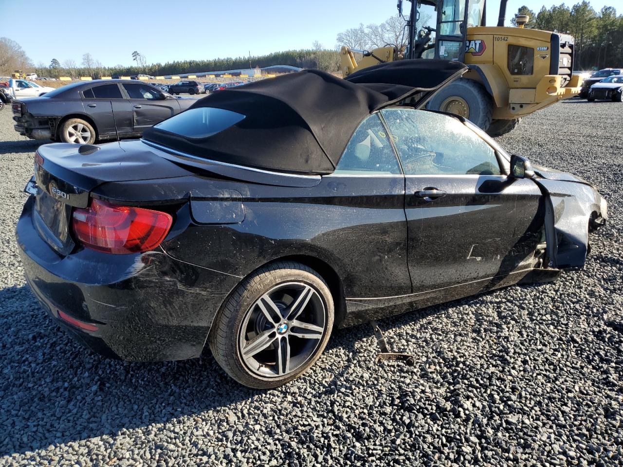 2017 BMW 2er VIN WBA2M9C51HV717446 Copart auction photo, all over damage thumbnail 3