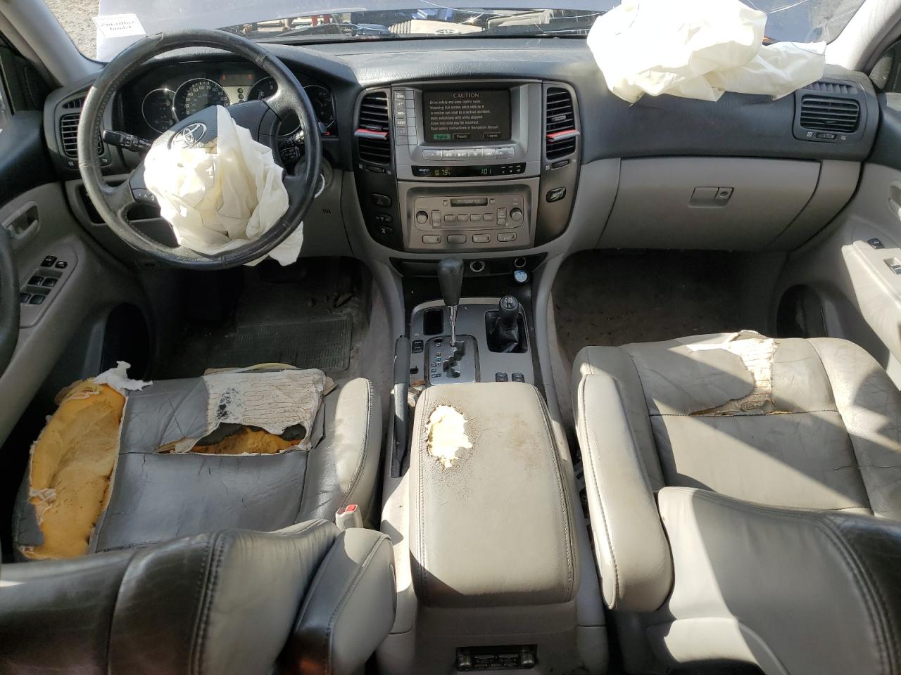 2003 Toyota Land Cruiser VIN JTEHT05J632046741 Copart auction photo, all over damage thumbnail 8