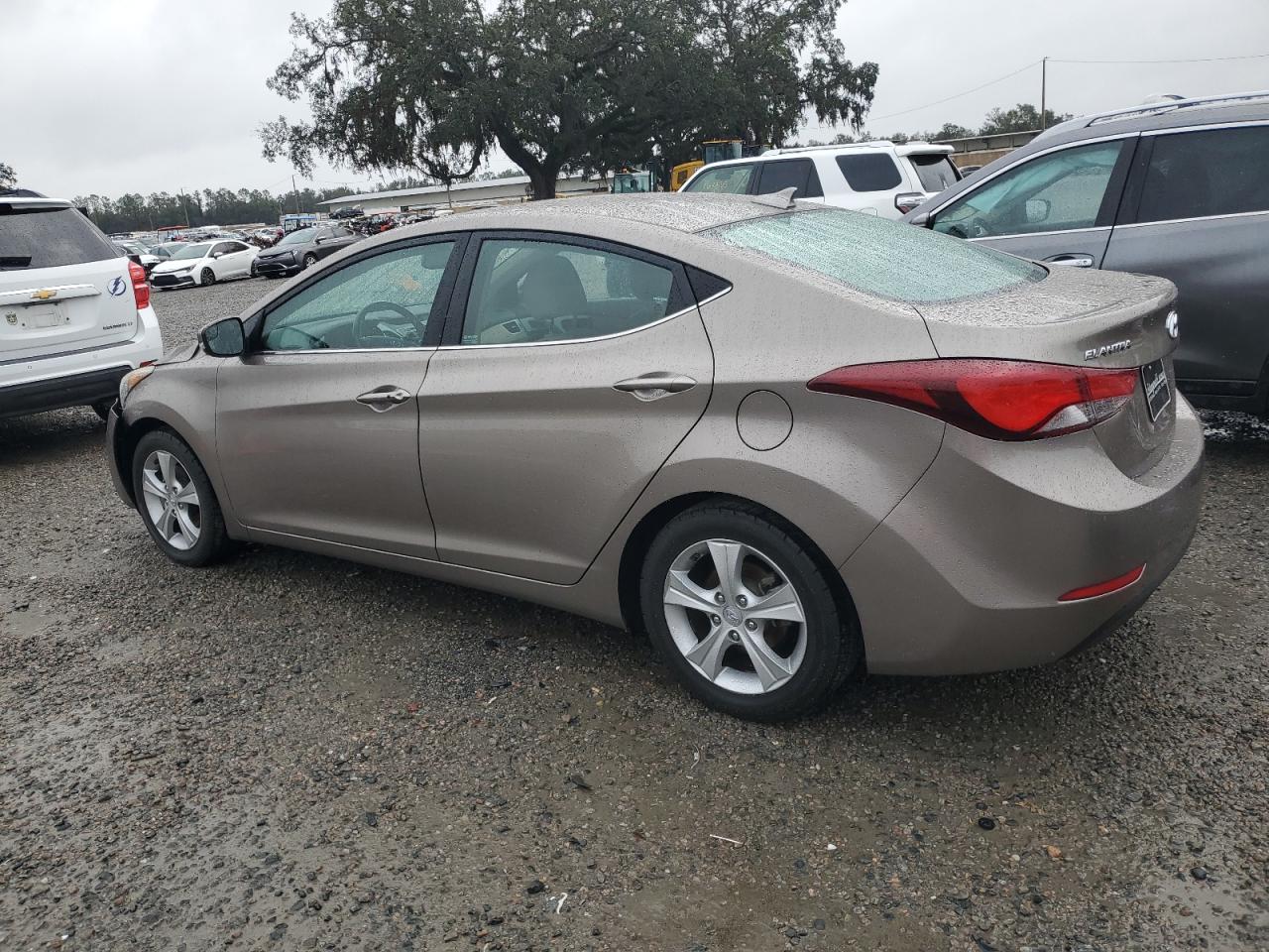 2016 Hyundai Elantra VIN 5NPDH4AE1GH676191 Copart auction photo, front end damage thumbnail 2