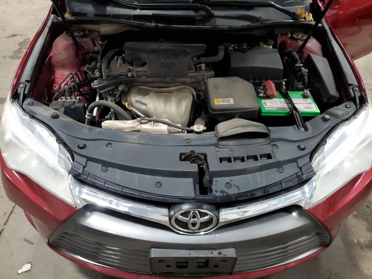 2017 Toyota Camry VIN 4T1BF1FK0HU627285 Copart auction photo, rear end / hail damage thumbnail 12