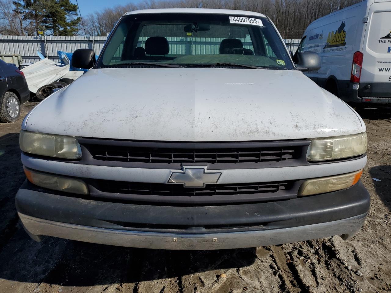 2000 Chevrolet Silverado VIN 1GCEC14W7YE202012 Copart auction photo, rear end / side damage thumbnail 5