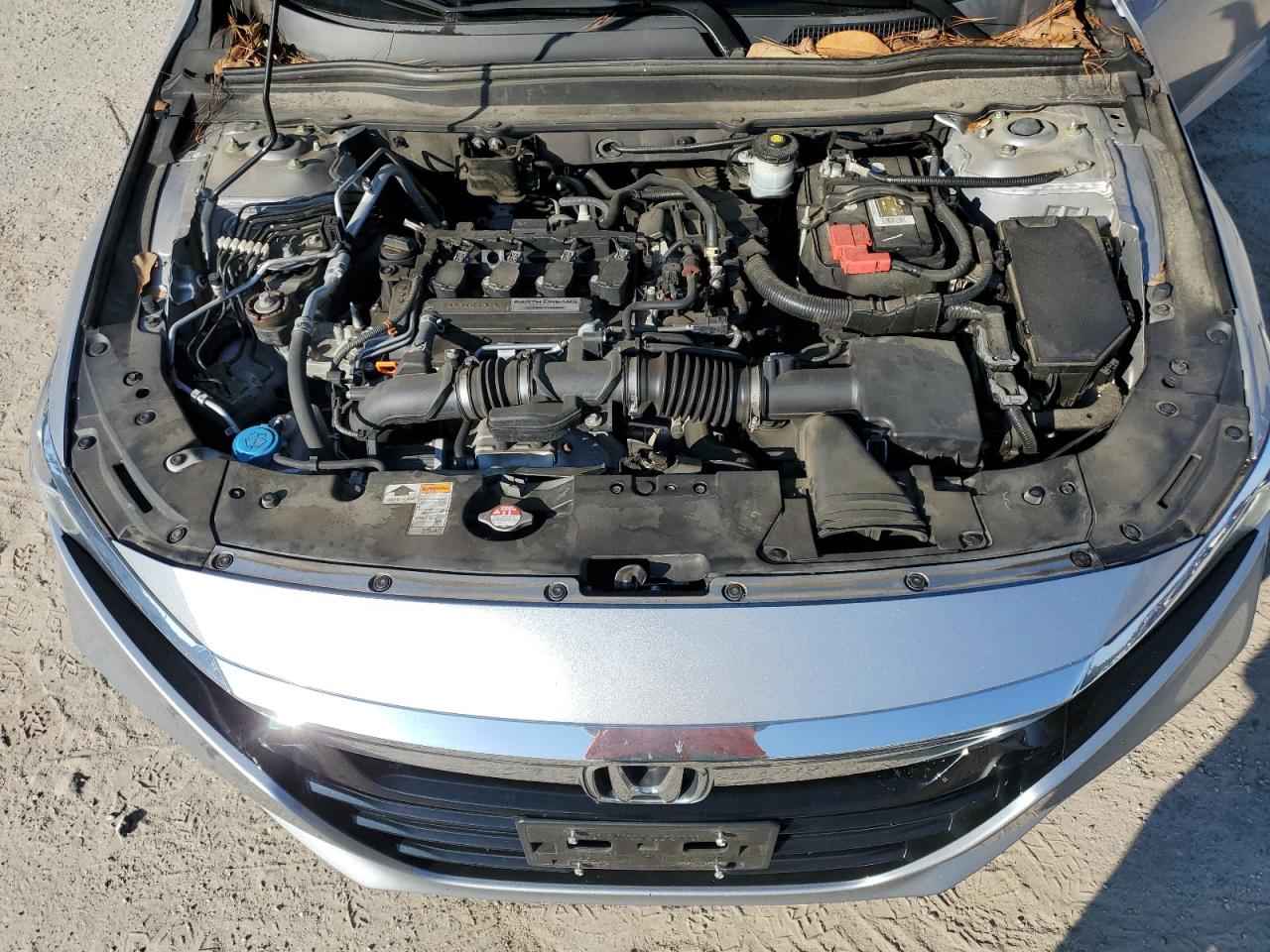 2019 Honda Accord VIN 1HGCV1F51KA055496 Copart auction photo, rear end damage thumbnail 11