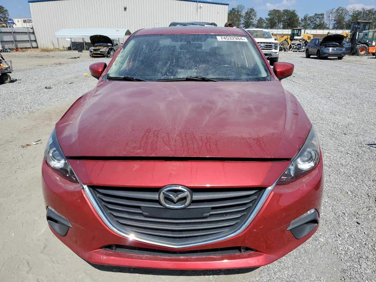 2014 Mazda 3 VIN JM1BM1W74E1183234 Copart auction photo, all over damage thumbnail 5