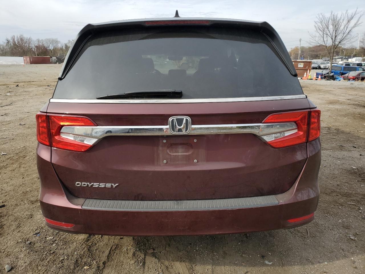2019 Honda Odyssey VIN 5FNRL6H76KB084607 Copart auction photo, front end damage thumbnail 6